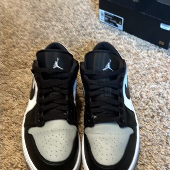 Air Jordan 1 Low - LT Smoke Grey/Black-White - Picture 5 of 8